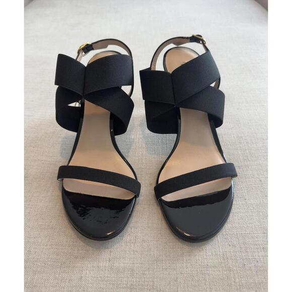 NWOT - Stuart Weitzman Alana Black Heel Size EU 40 or US 9.5 - Picture 1 of 8
